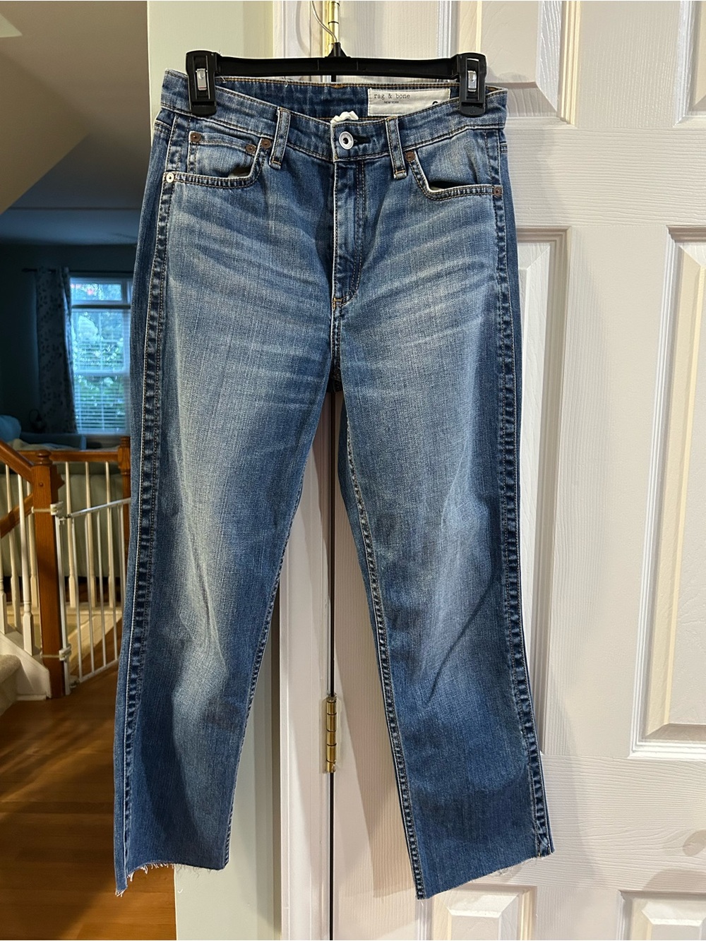 rag & bone Mid Wash Blue Jeans 26